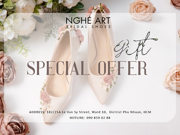 Nghé Art Bridal Shoes Promotion