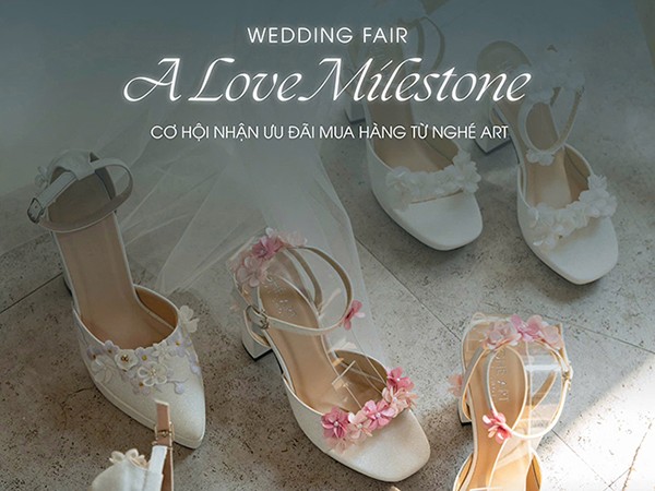 Nghé Art tại A Love Milestone – Khi Những Đôi Giày Cưới Kể Câu Chuyện Của Tình Yêu và Cảm Xúc