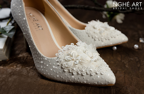 Giày Cưới Handmade của Nghé Art